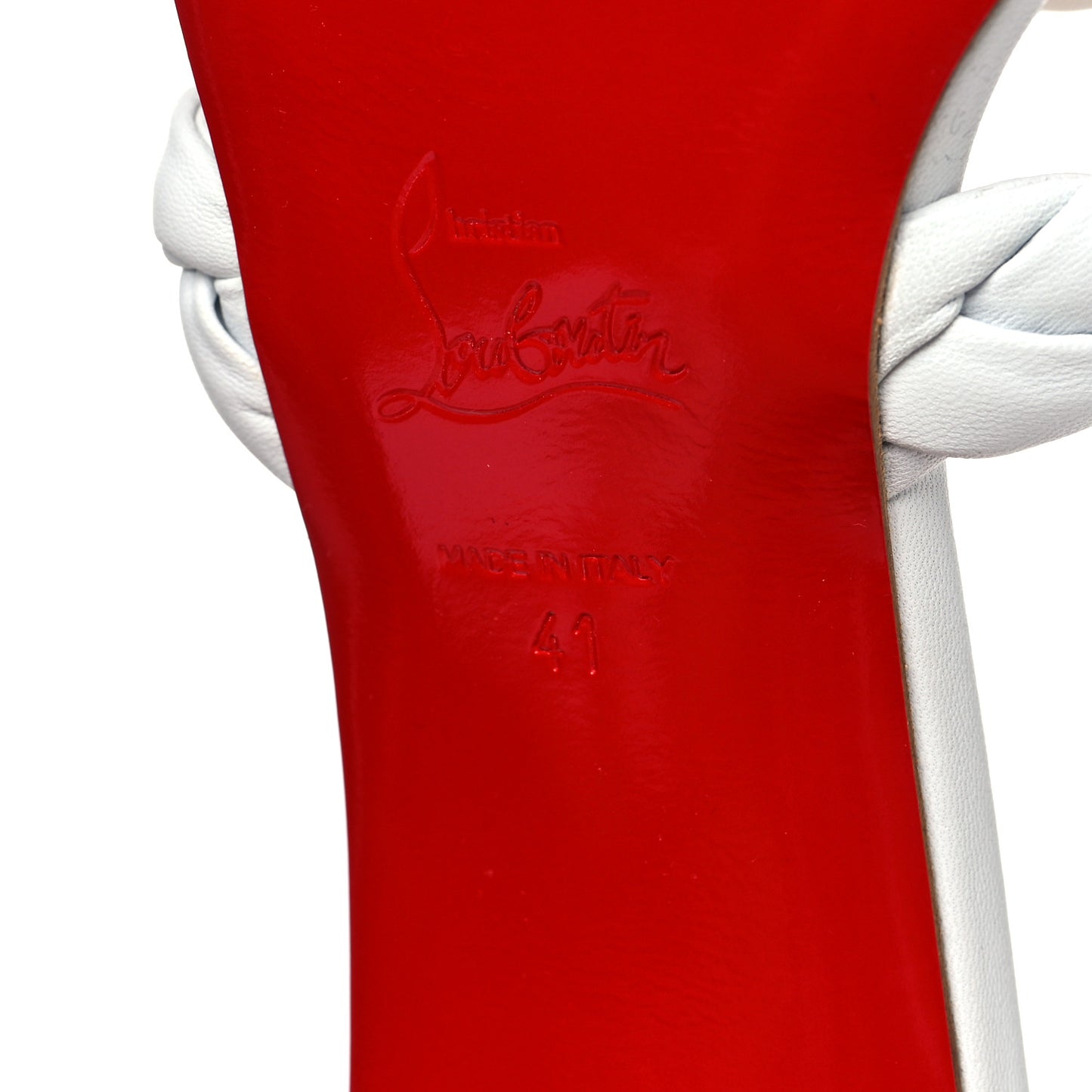 Nappa Marmela Mules 41 Bianco