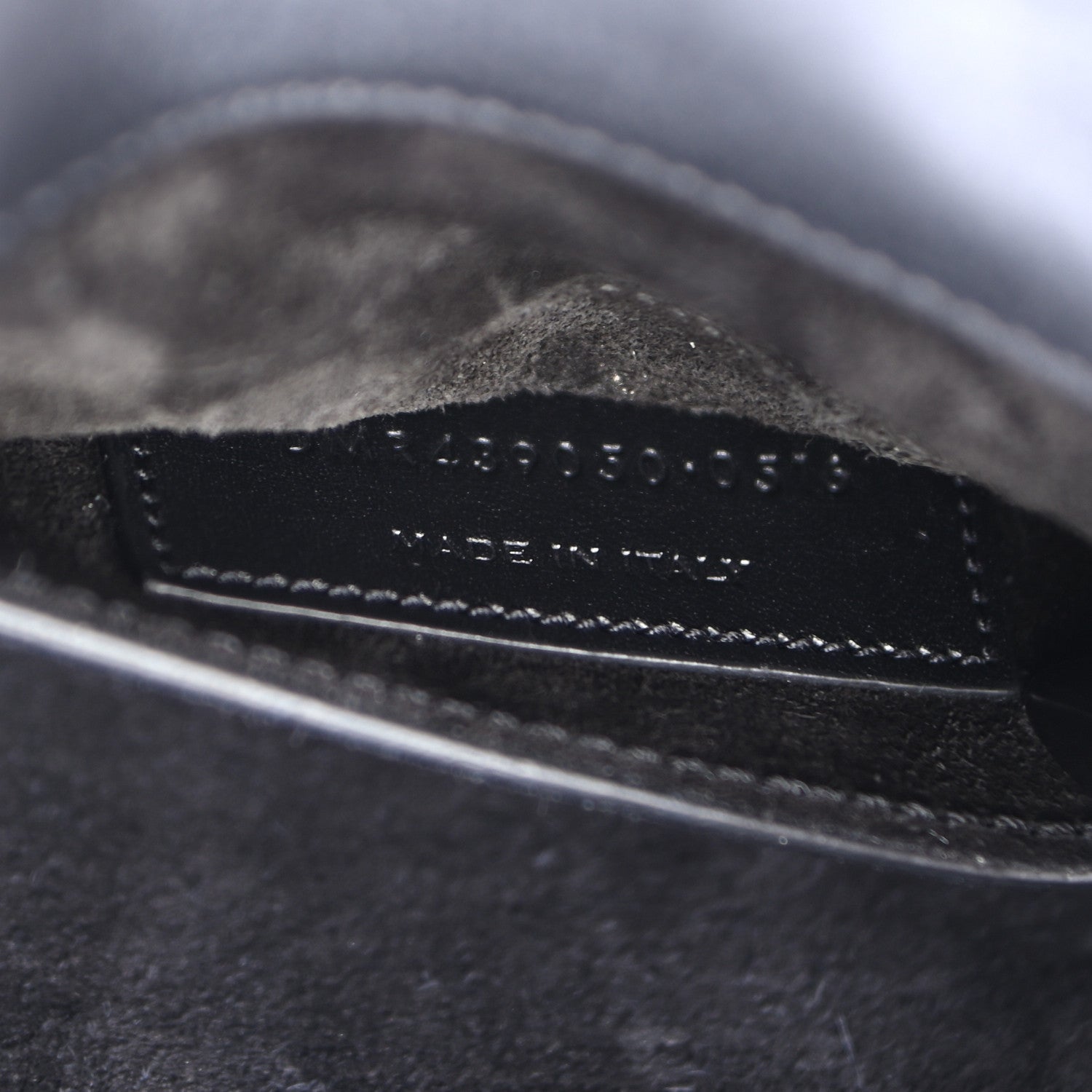 Saint Laurent Suede Monogram Small Dylan Shoulder Bag Black 7 of 9