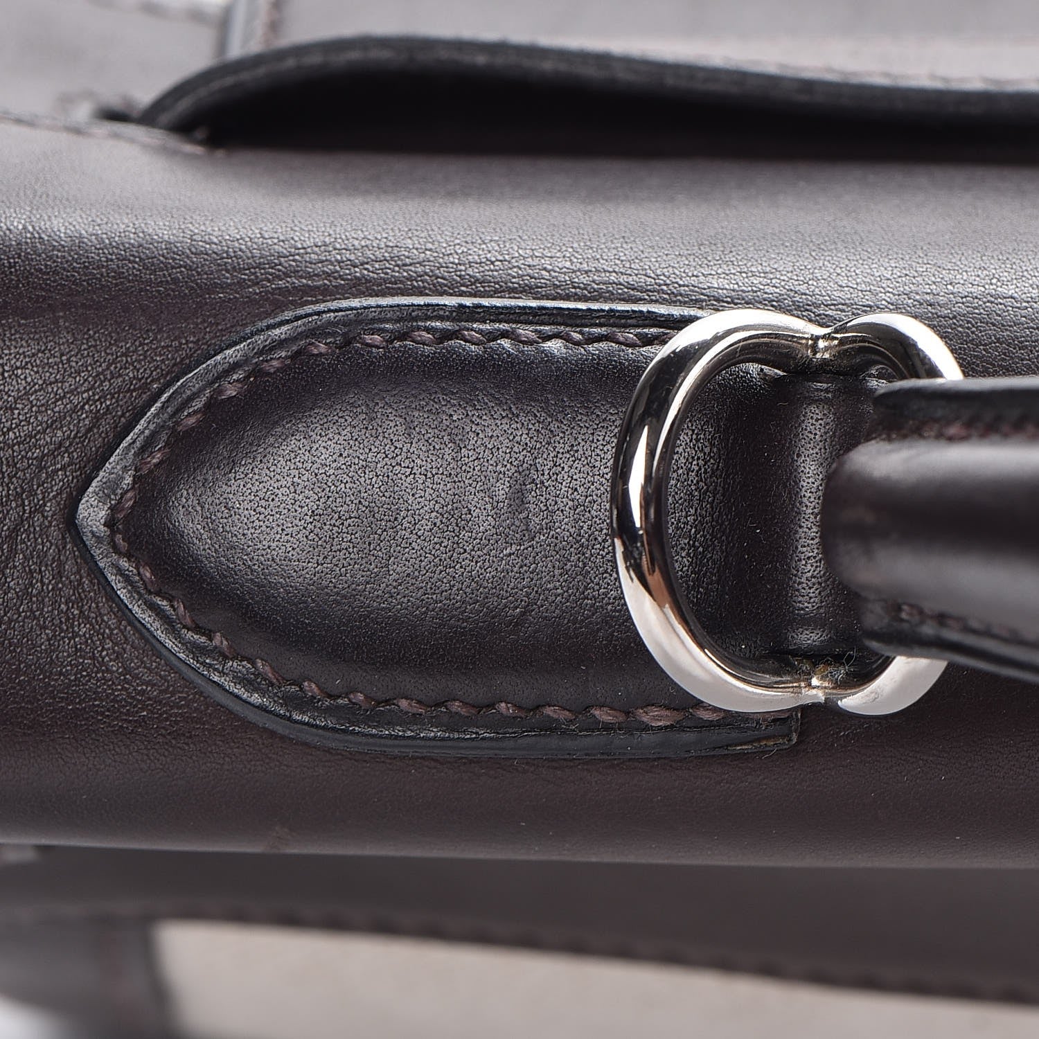 Hermes Toile Swift Kelly 32 Chocolate 17 of 35