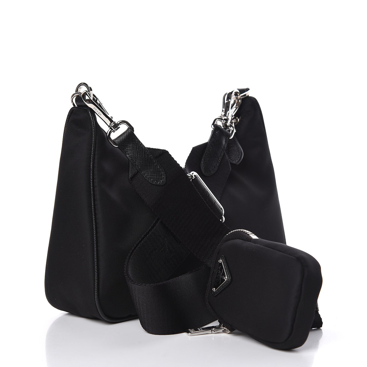 Nylon Re-Edition 2005 Shoulder Bag Black
