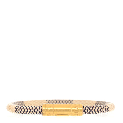 Louis Vuitton Damier Azur Keep It Bracelet 17 1 of 4