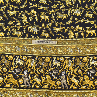 Hermes Silk Chasse En Inde Scarf 90 3 of 6