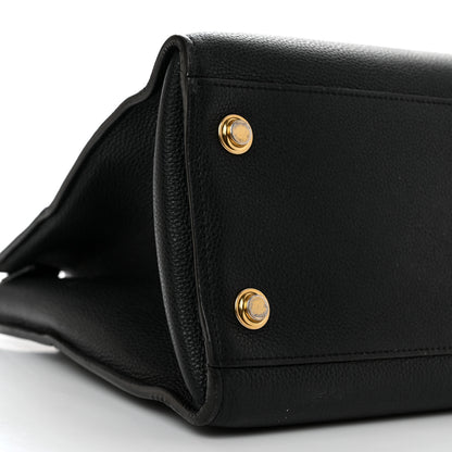 Louis Vuitton Taurillon City Steamer MM Black 9 of 13