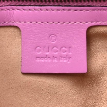 Gucci Calfskin Matelasse Medium GG Marmont Shoulder Bag Candy Mousse 7 of 11