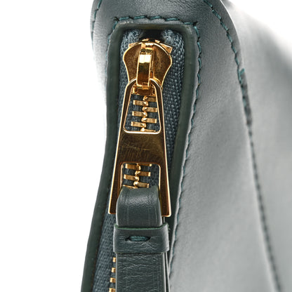 Loewe Shiny Calfskin Puzzle Fold Pouch Vetiver 11 of 14