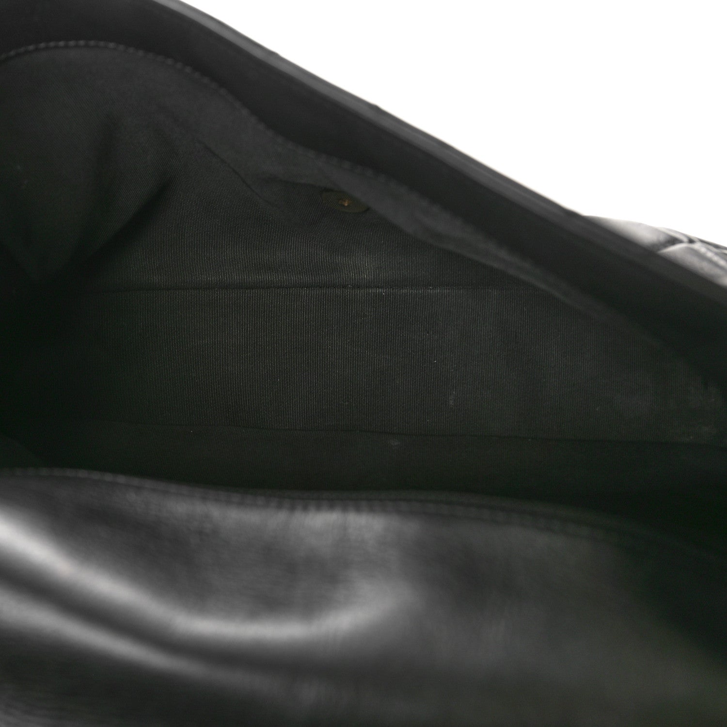 Chanel Crumpled Calfskin Quilted Large Chain All Over Flap Bag Black 5 of 11