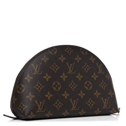 Louis Vuitton Monogram Trousse Demi Ronde 3 of 15
