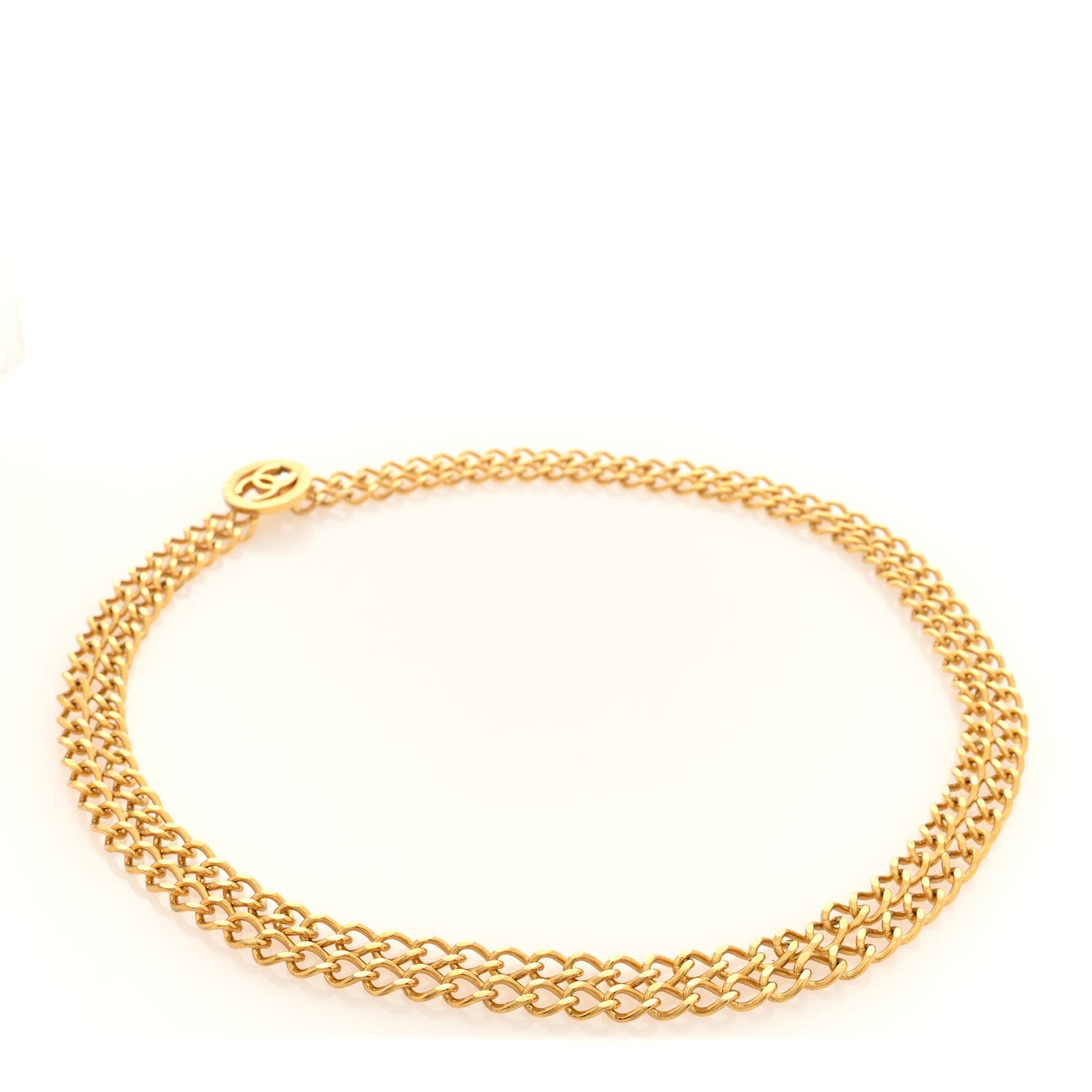 Chanel Metal Chain CC Belt  Gold 2 of 3