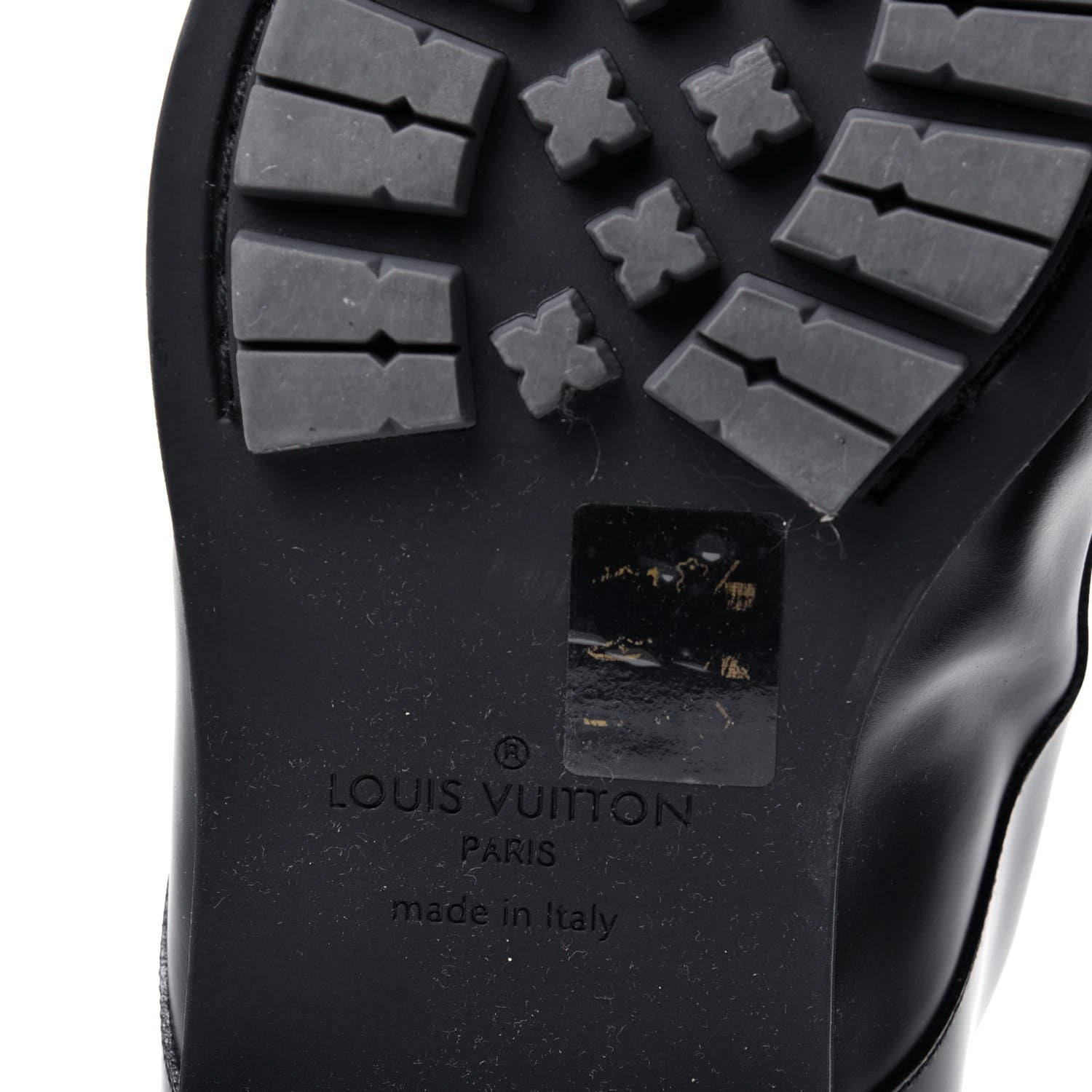 Louis Vuitton Calfskin Mens Formal Derby Shoes 8 Black 8 of 10