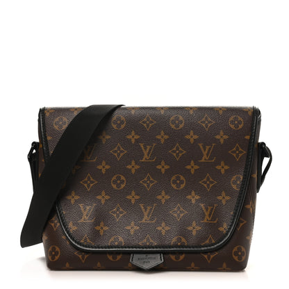 Louis Vuitton Monogram Macassar Magnetic Messenger 1 of 9