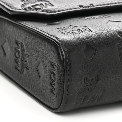 MCM Calfskin Ottomar Wallet On Chain Black 9 of 10