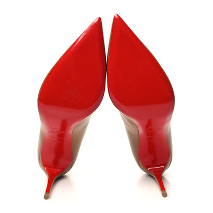 Christian Louboutin Nappa Kate 85 Pumps 38.5 Nude 5 of 8