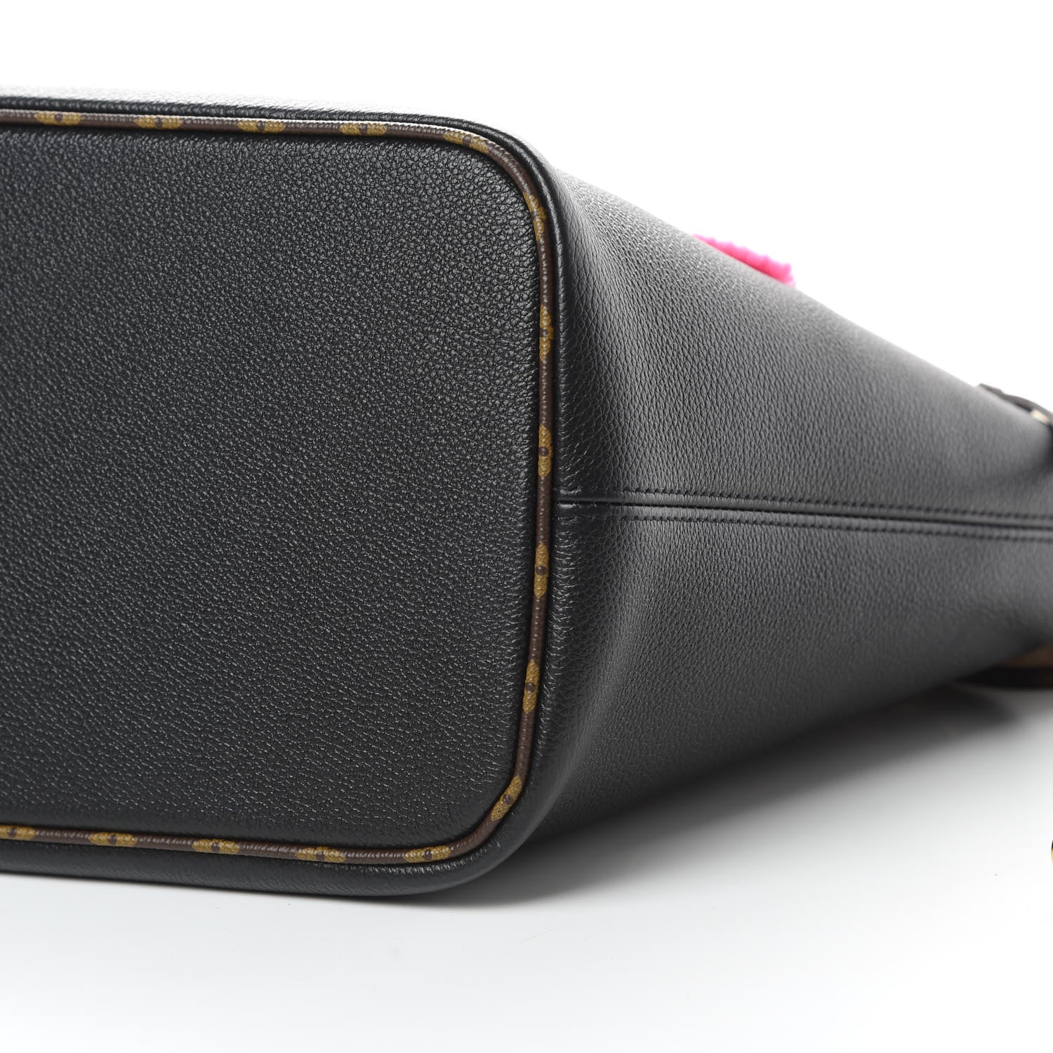 Louis Vuitton Calfskin Monogram Teddy Neverfull MM Black 11 of 11