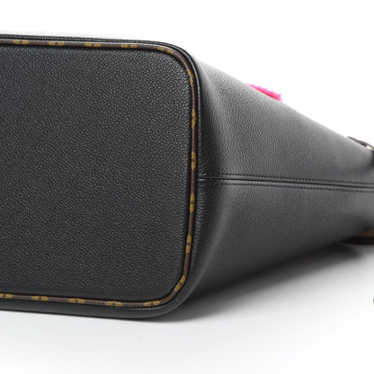 Louis Vuitton Calfskin Monogram Teddy Neverfull MM Black 11 of 11