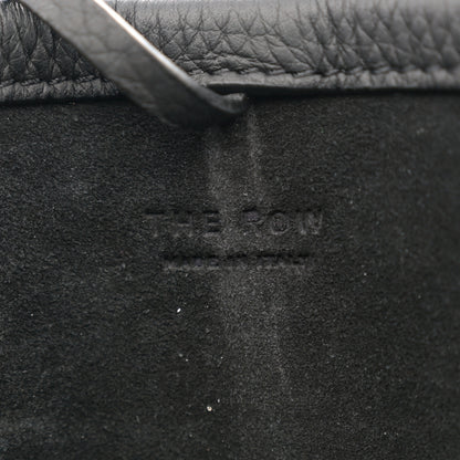 The Row Grained Calfskin Small N/S Park Tote Black 6 of 10