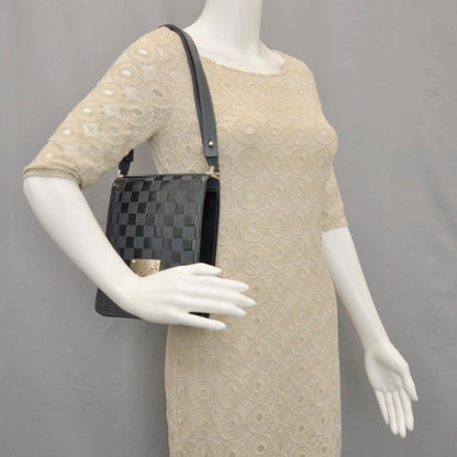 Louis Vuitton Damier Vernis Club Petrole Blue 2 of 10