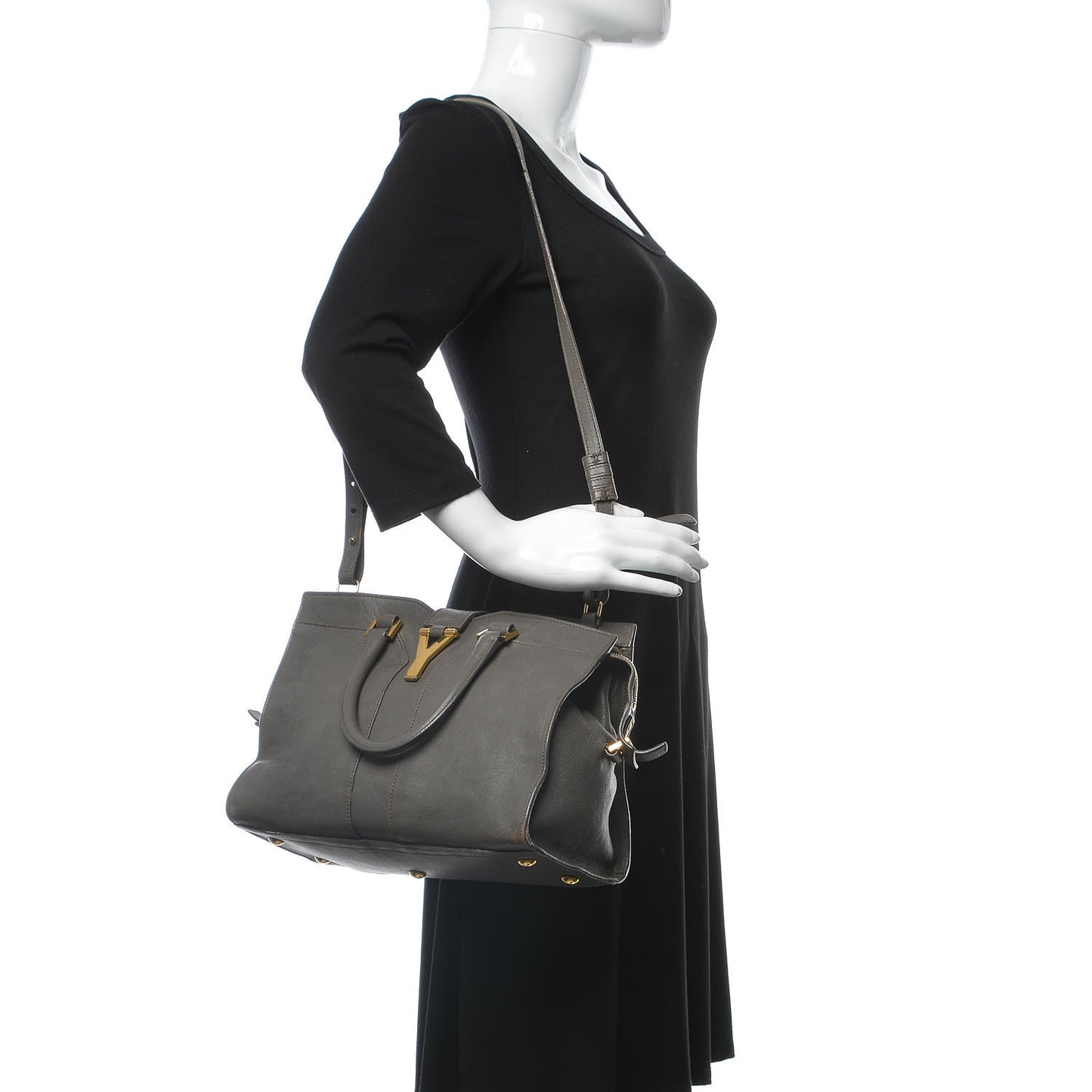Sheepskin Small Cabas ChYc Grey