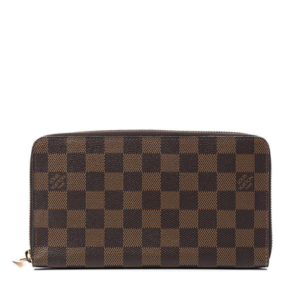 Louis Vuitton Damier Ebene Zippy Organizer Wallet 1 of 6