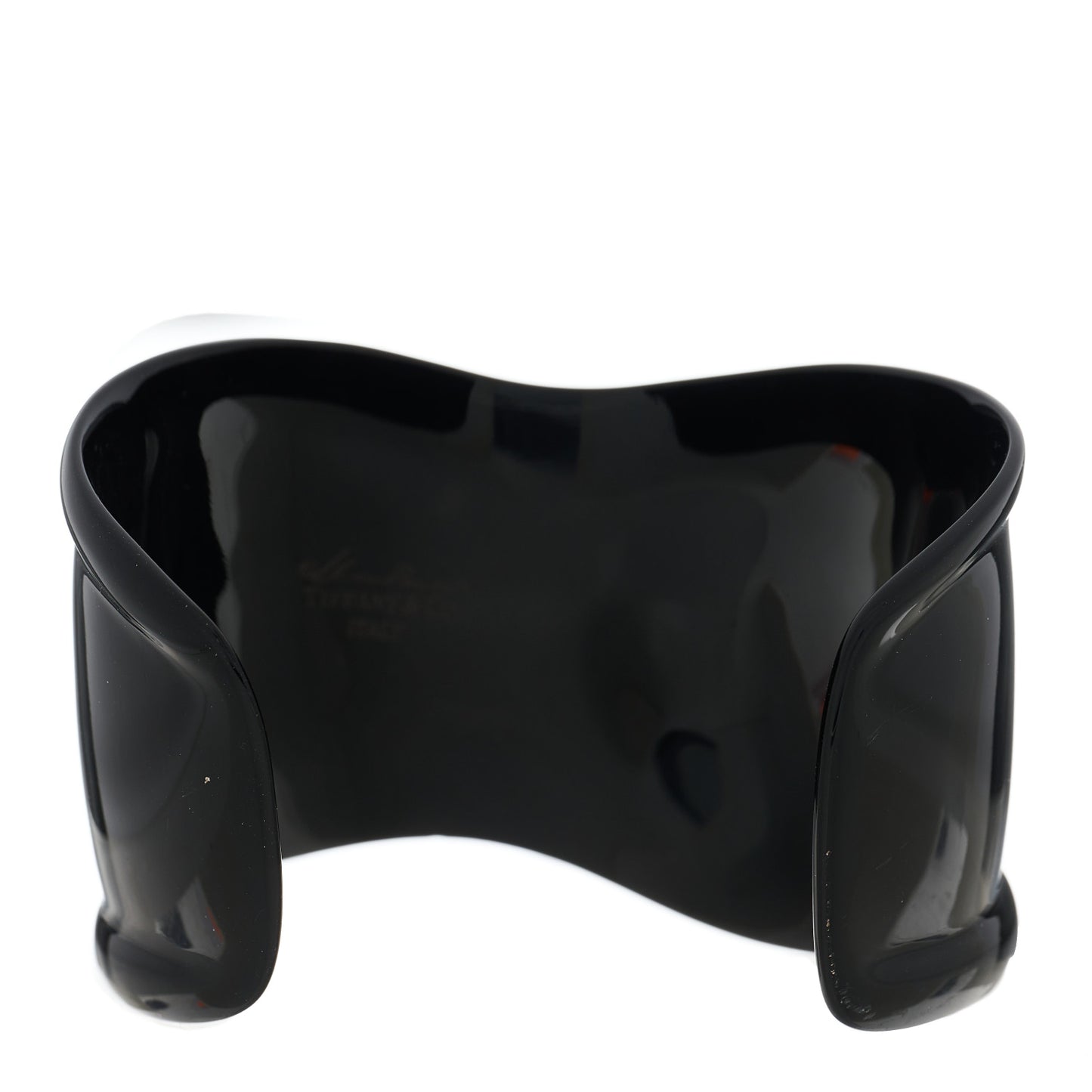 Copper Medium Elsa Peretti Right Wrist Bone Cuff Bracelet Black