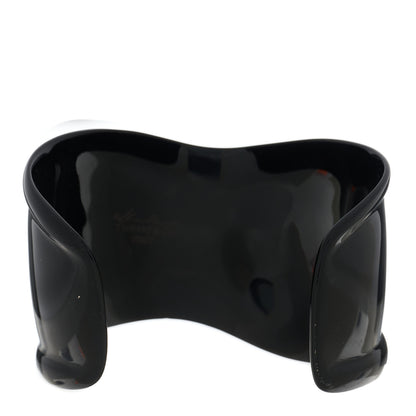 Tiffany Copper Medium Elsa Peretti Right Wrist Bone Cuff Bracelet Black 3 of 4