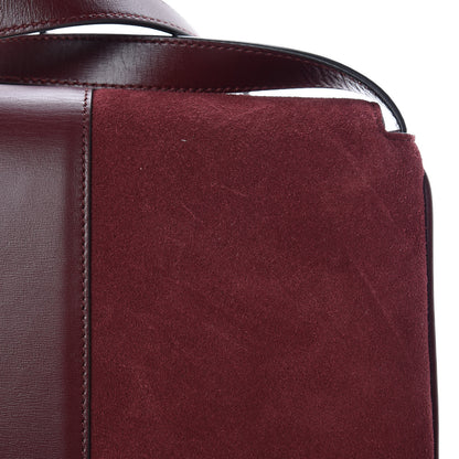 Gucci Suede Medium Arli Flap Shoulder Bag Vintage Bordeaux 11 of 16