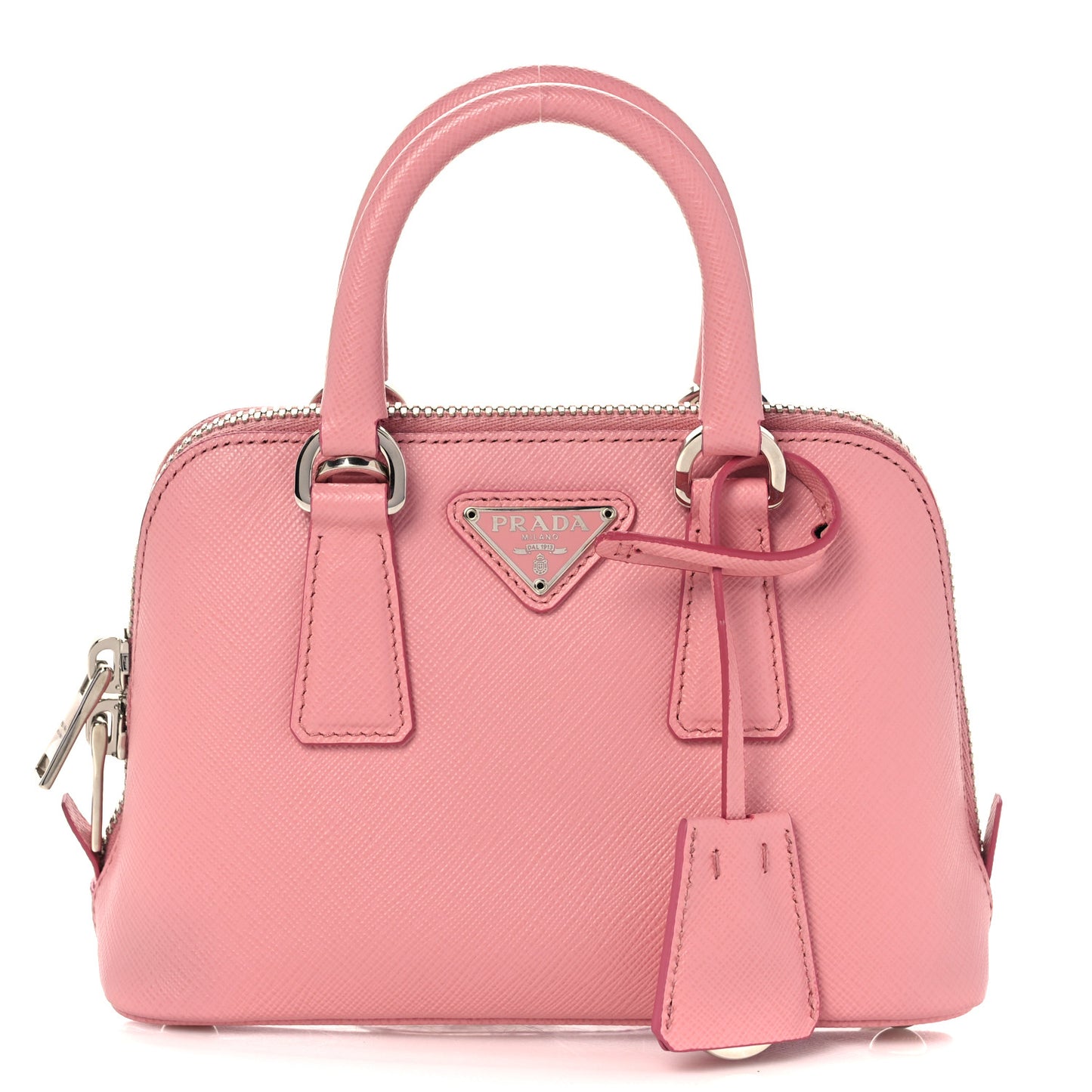 Saffiano Lux Mini Promenade Tote Petalo