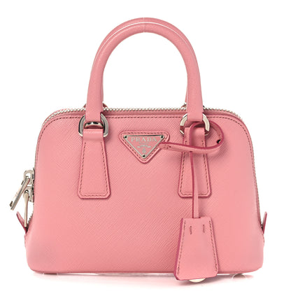 Prada Saffiano Lux Mini Promenade Tote Petalo 1 of 9