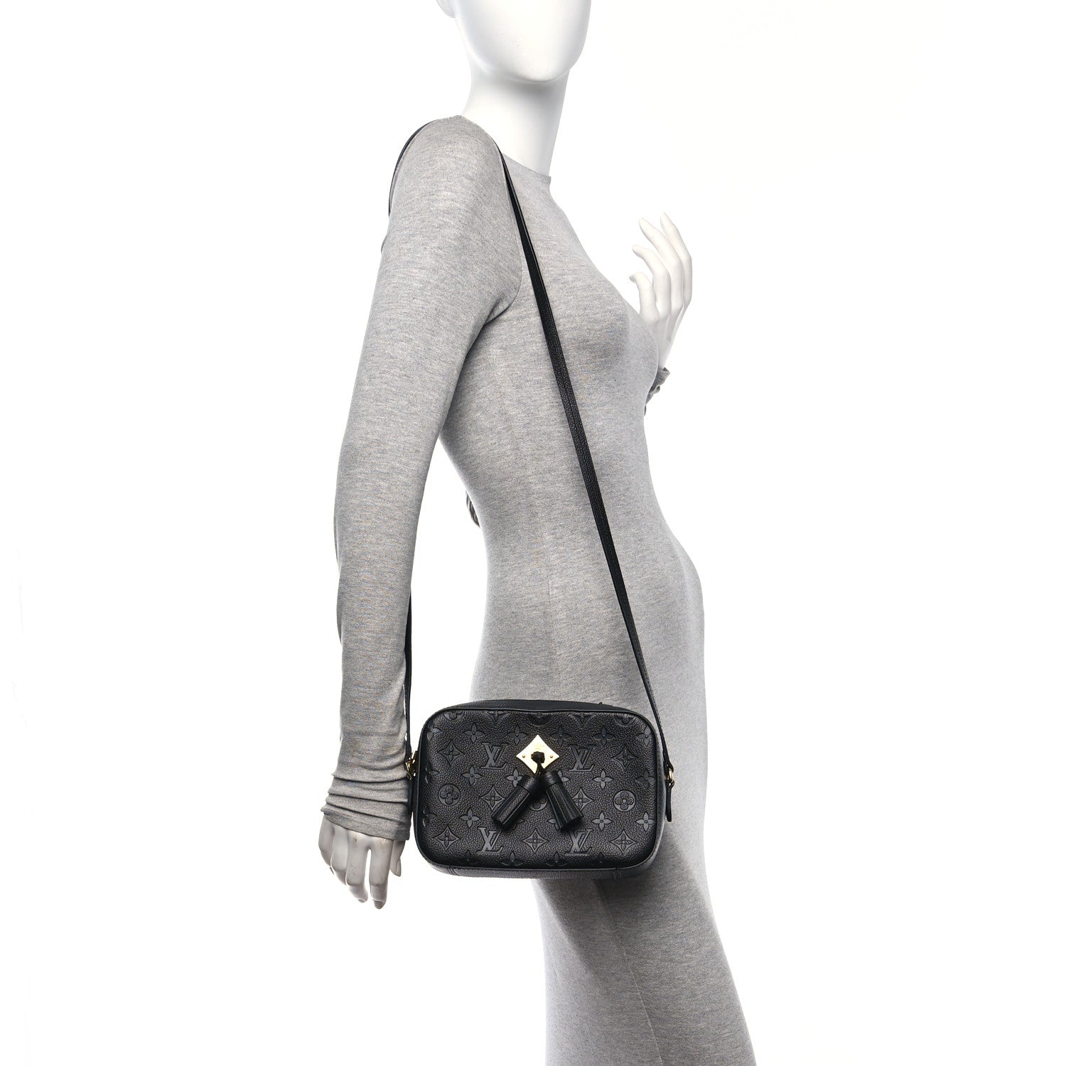 Louis Vuitton Empreinte Saintonge Black 2 of 9