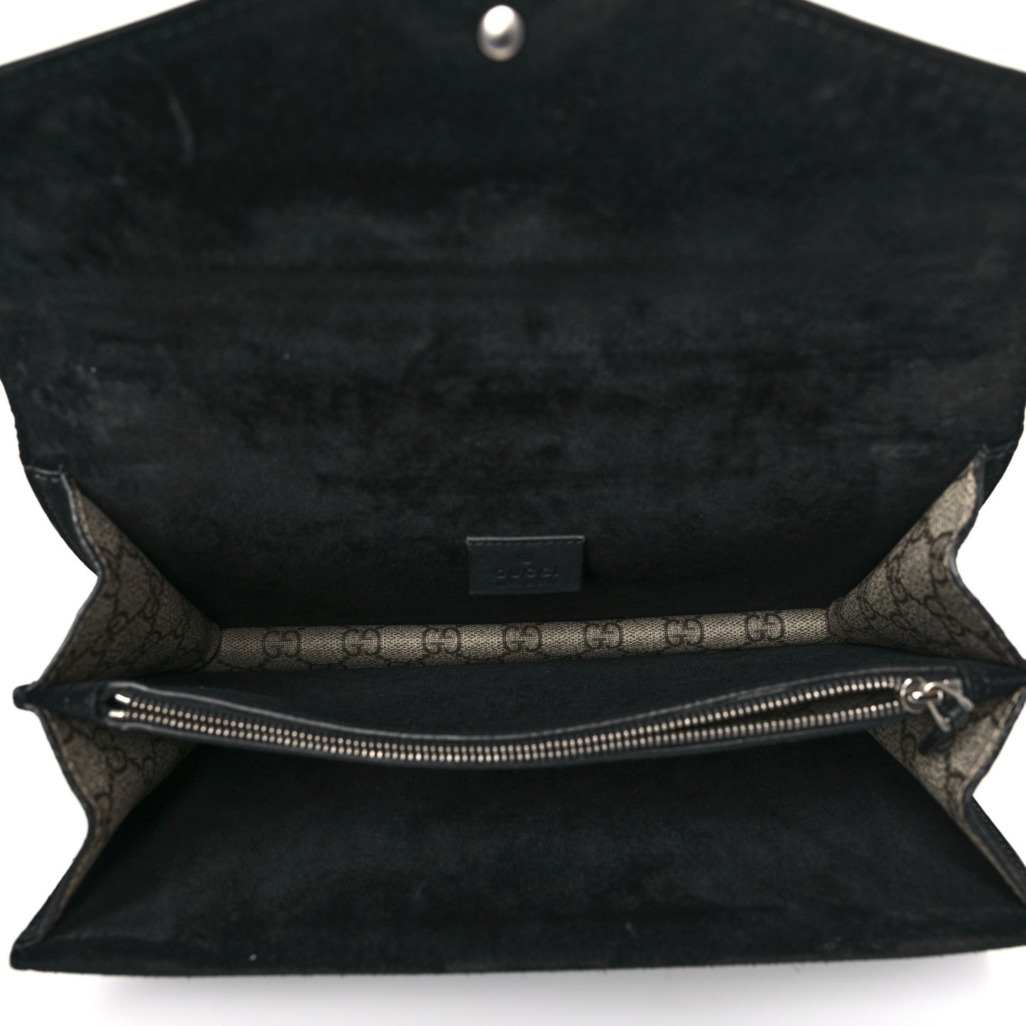 GG Supreme Monogram Small Dionysus Shoulder Bag Black