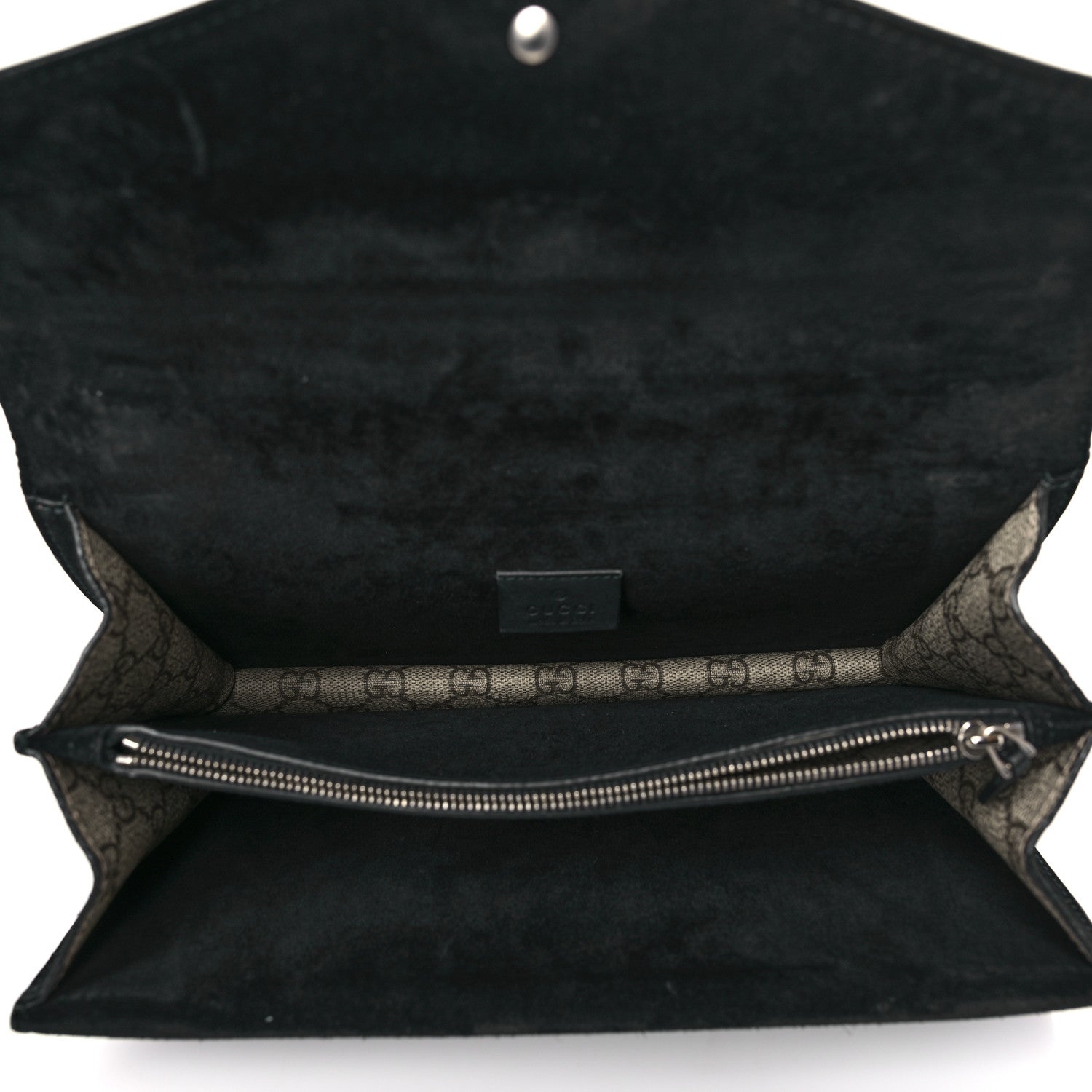 Gucci GG Supreme Monogram Small Dionysus Shoulder Bag Black 5 of 9