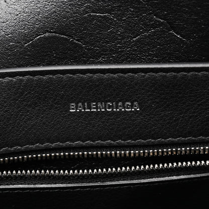 Balenciaga Smooth Calfskin Logo Double Sided XXS Everyday Tote Black White 6 of 12