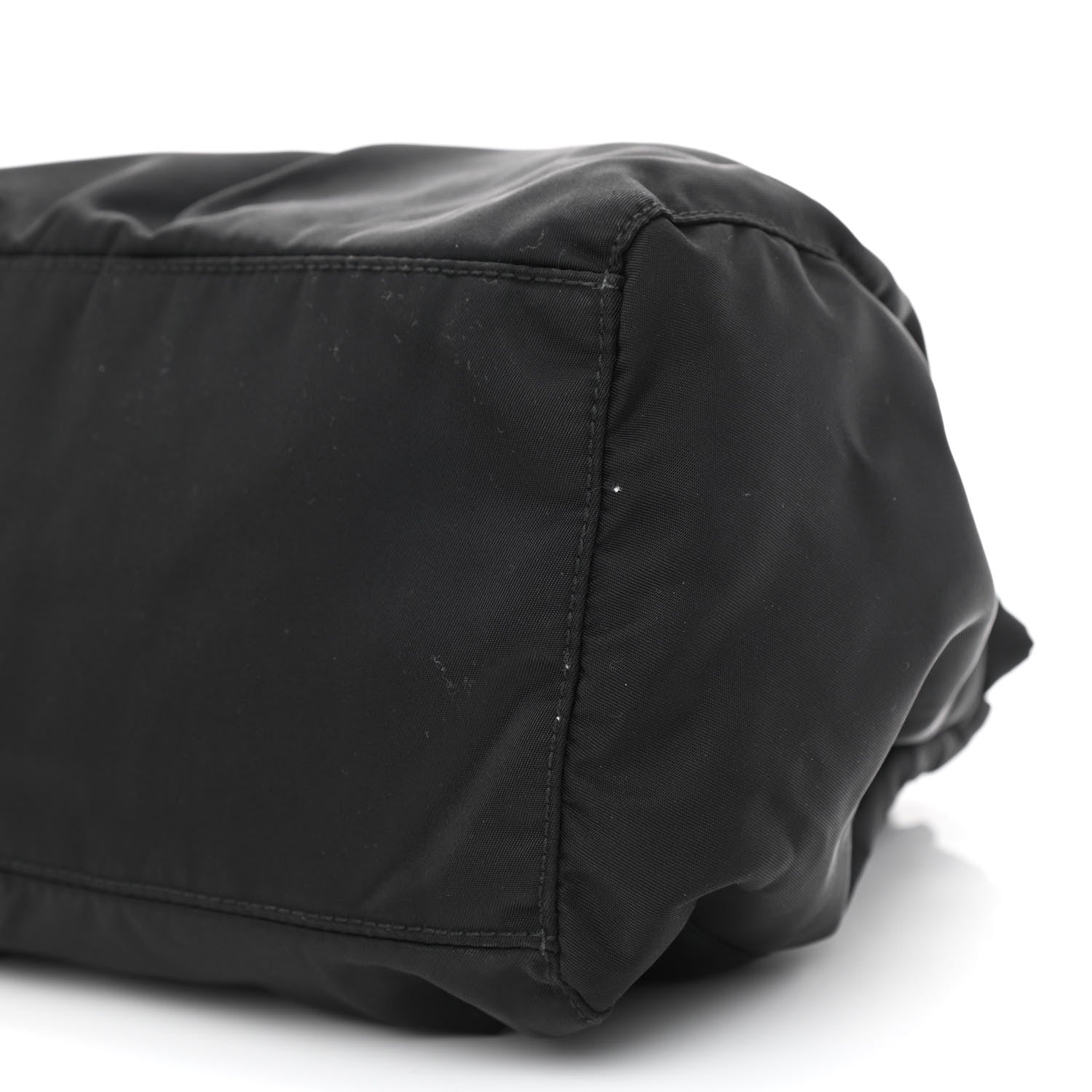 Prada Tessuto Nylon Shoulder Bag Black 10 of 14