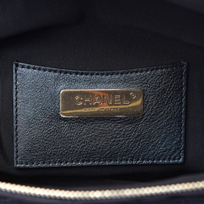 Chanel Iridescent Calfskin Quilted All About Waist Belt Bag Black 6 of 9