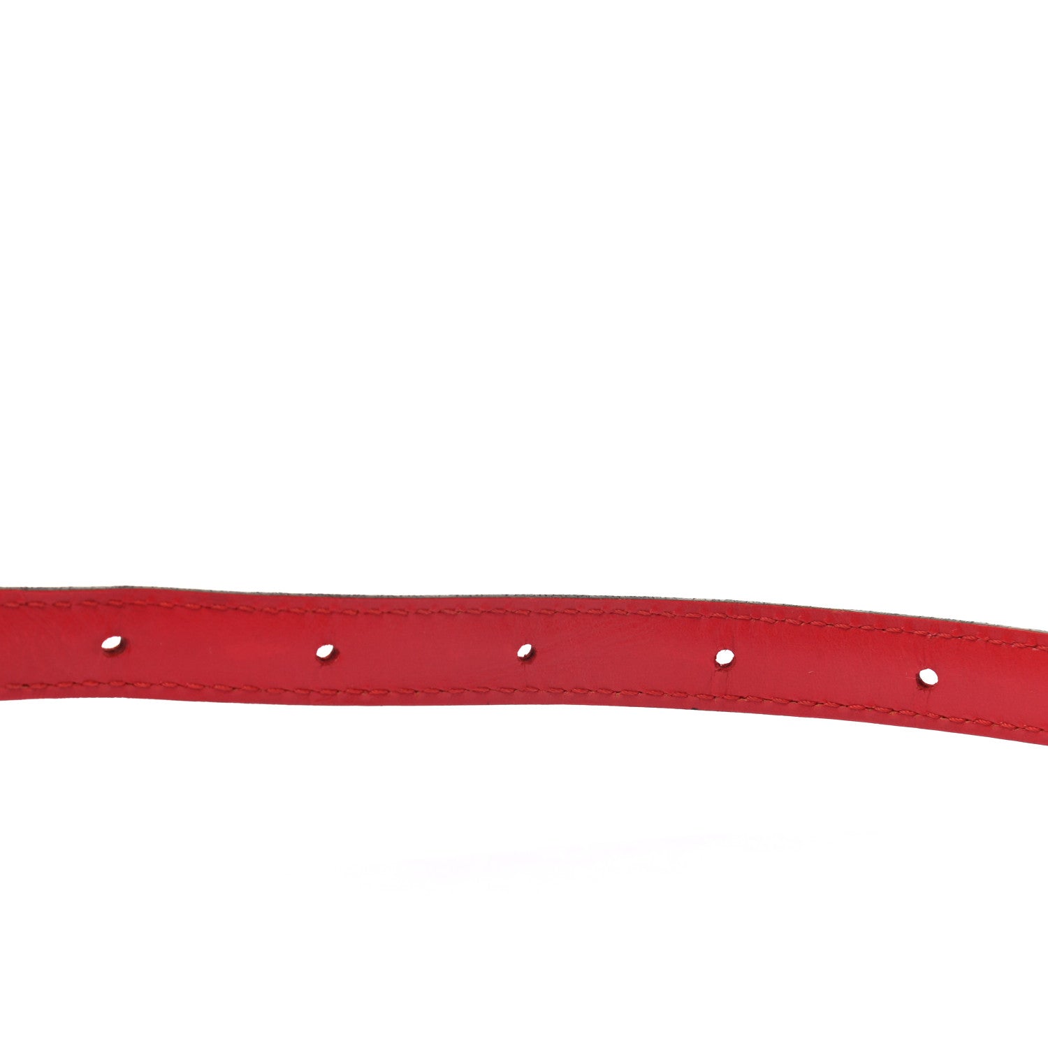 Louis Vuitton Calfskin 16mm Adjustable Shoulder Strap Red 4 of 6