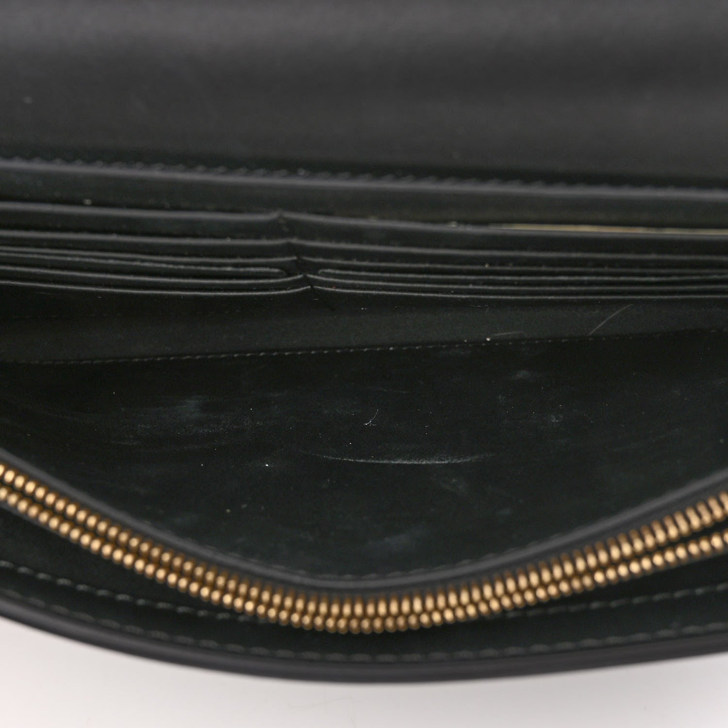 Fendi Vitello Liberty Century F is Fendi Floral Embellished Wallet On Chain Black 6 of 10