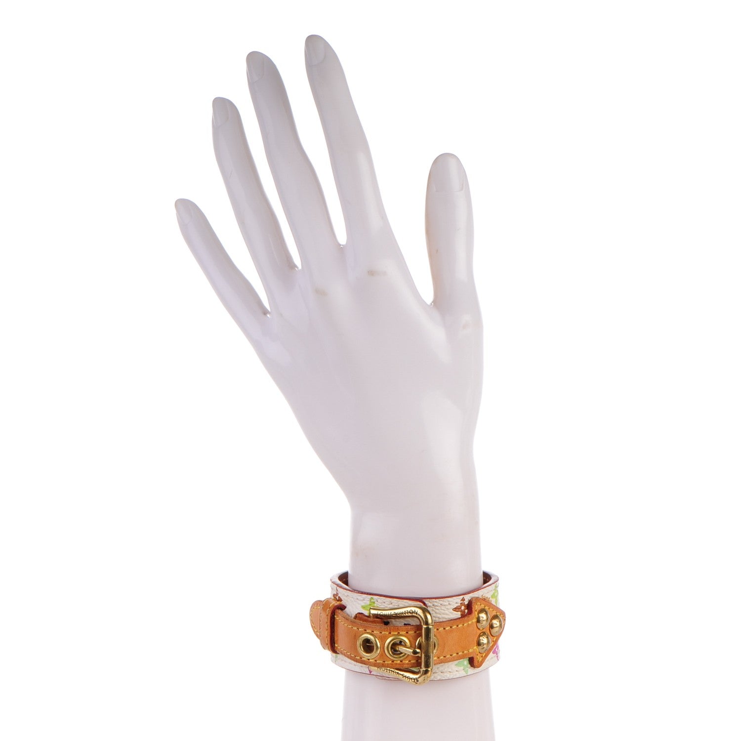 Louis Vuitton Monogram Multicolor Theda Bracelet White 2 of 6