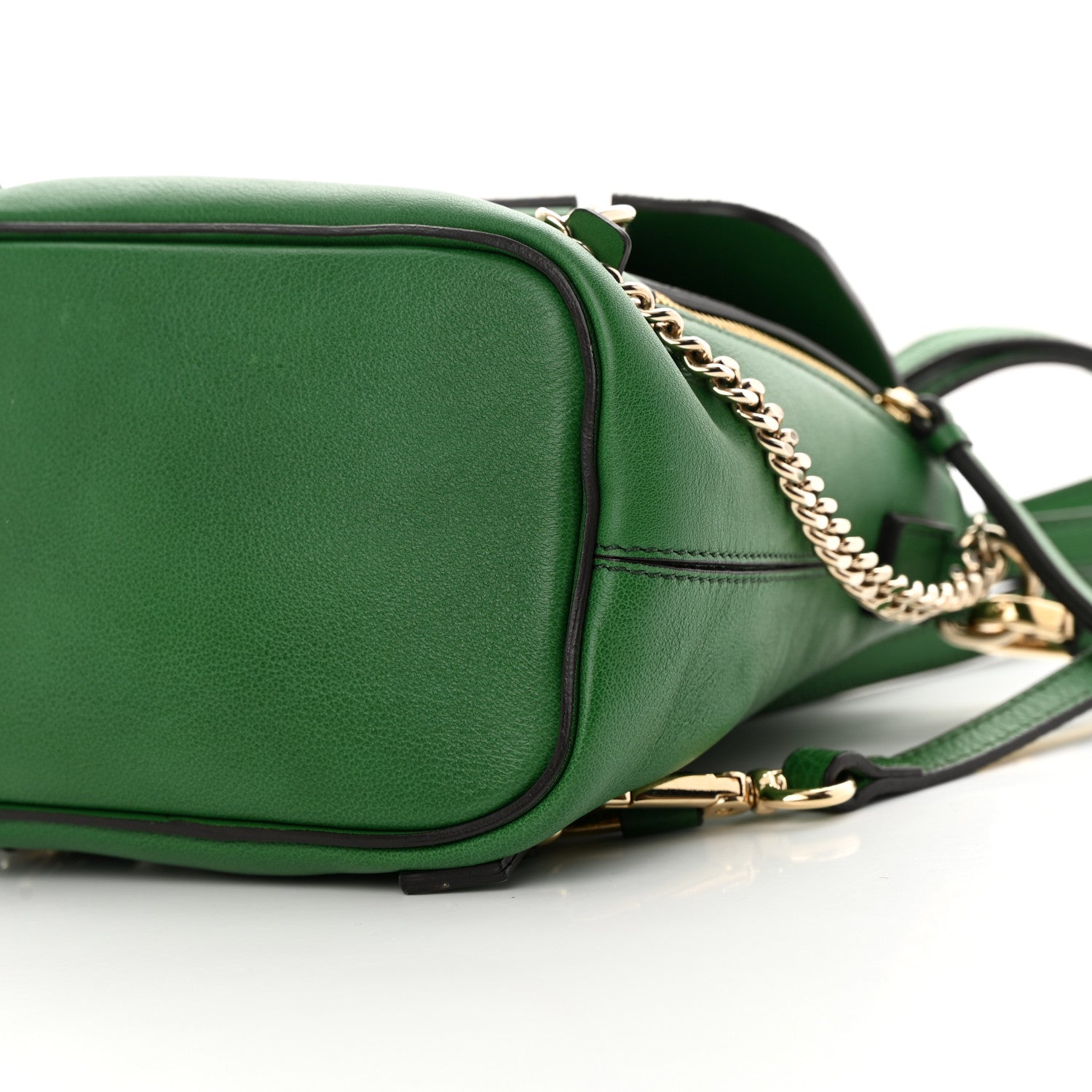 Chloe Suede Calfskin Mini Faye Backpack Pine Green 10 of 13