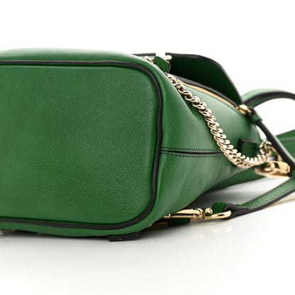 Chloe Suede Calfskin Mini Faye Backpack Pine Green 10 of 13