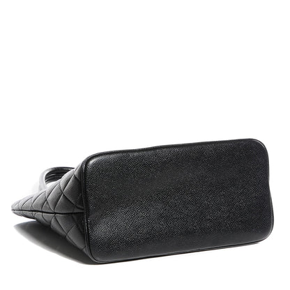 Chanel Caviar Quilted Medallion Tote Black 4 of 7