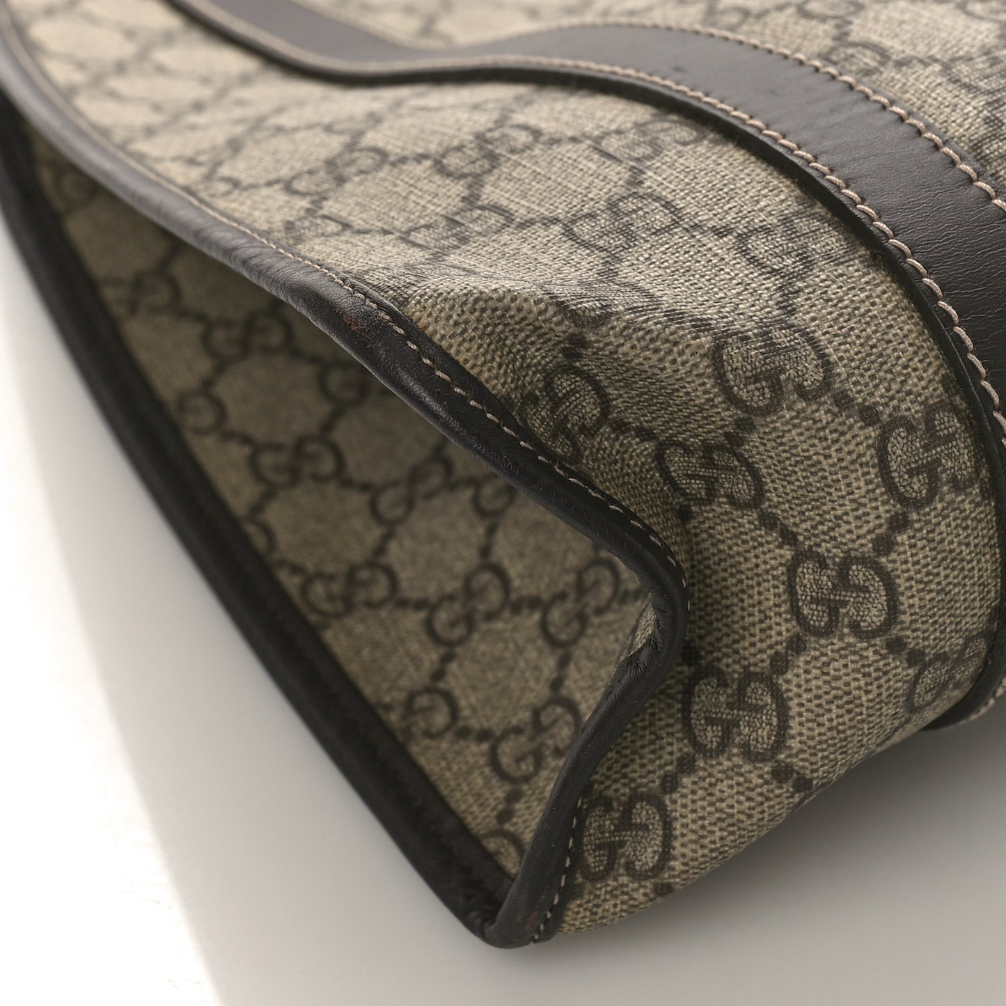 Monogram Medium Joy Shoulder Bag Dark Brown