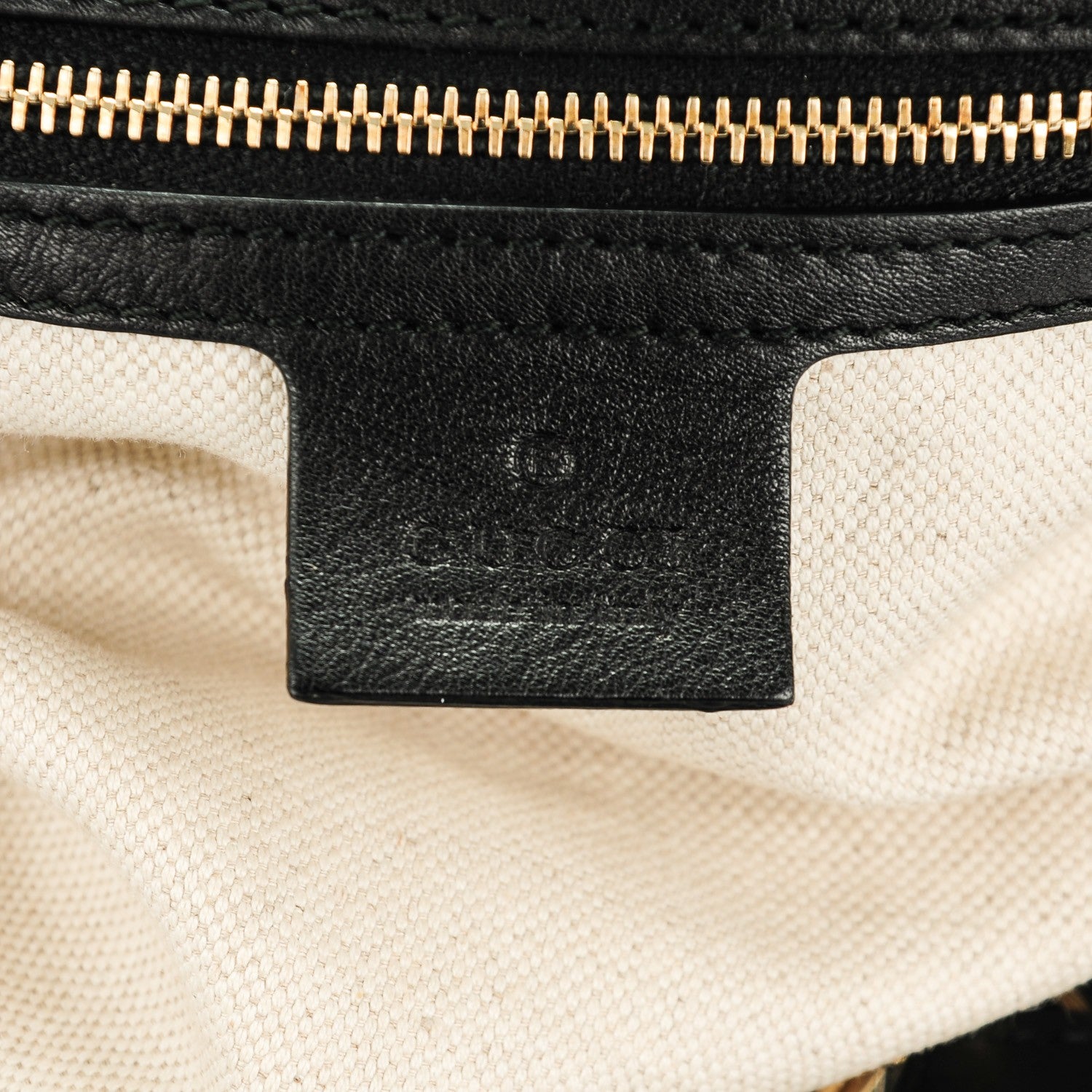 Gucci Guccissima Medium Emily Shoulder Bag Black 6 of 7