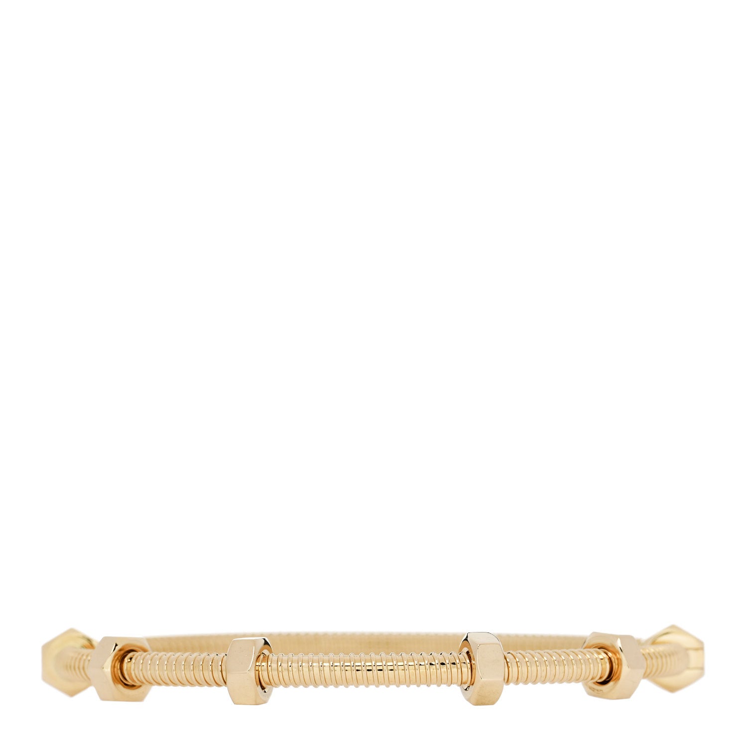 Cartier 18K Yellow Gold Ecrou de Cartier Bracelet 17 1 of 4