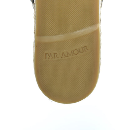 Gucci Nappa Matelasse GG Marmont Espadrille Slippers 36 Black 10 of 16
