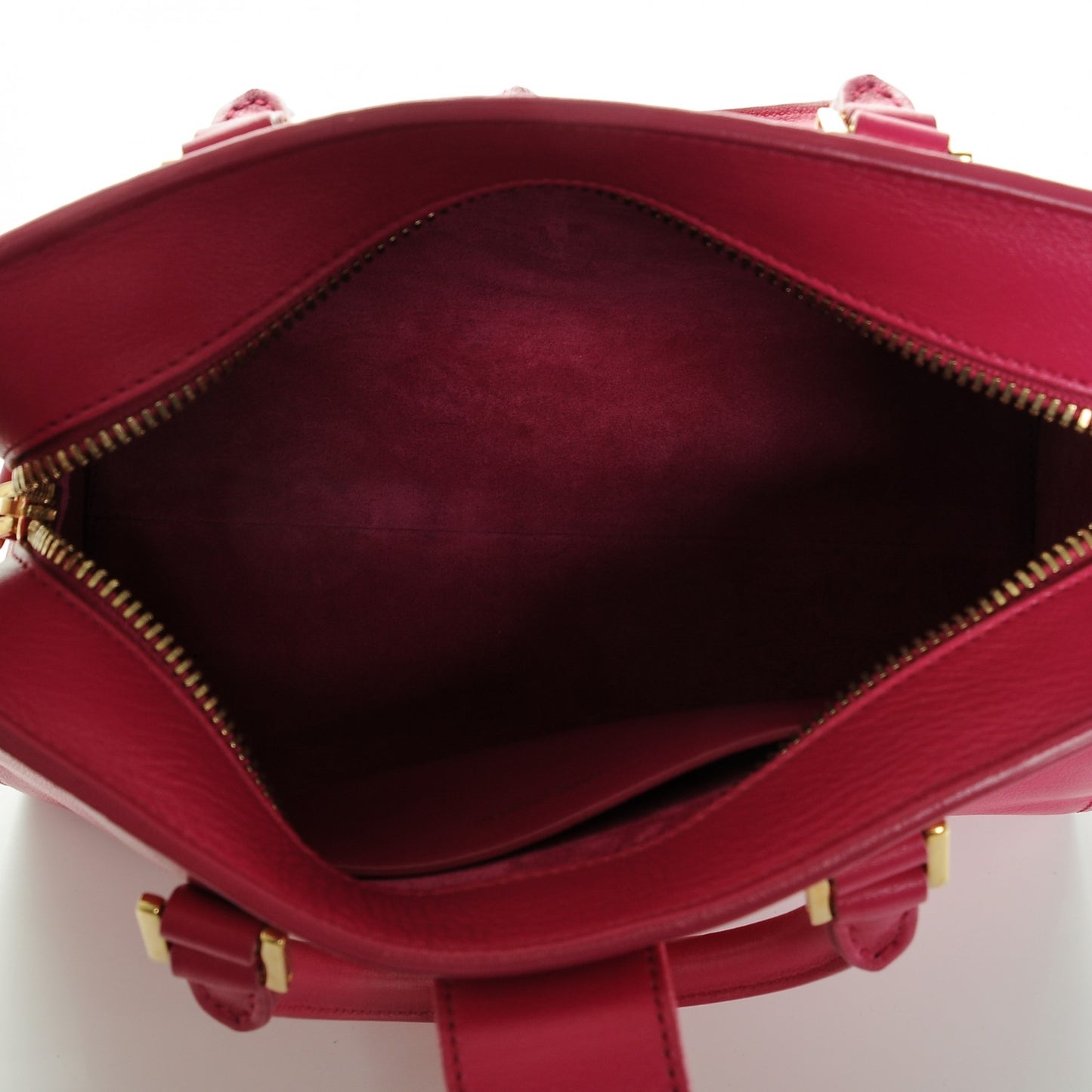 Calfskin Monogram Baby Cabas Bubblegum