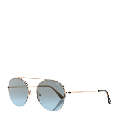 Tom Ford Finn Sunglasses TF668 Rose Gold 1 of 8