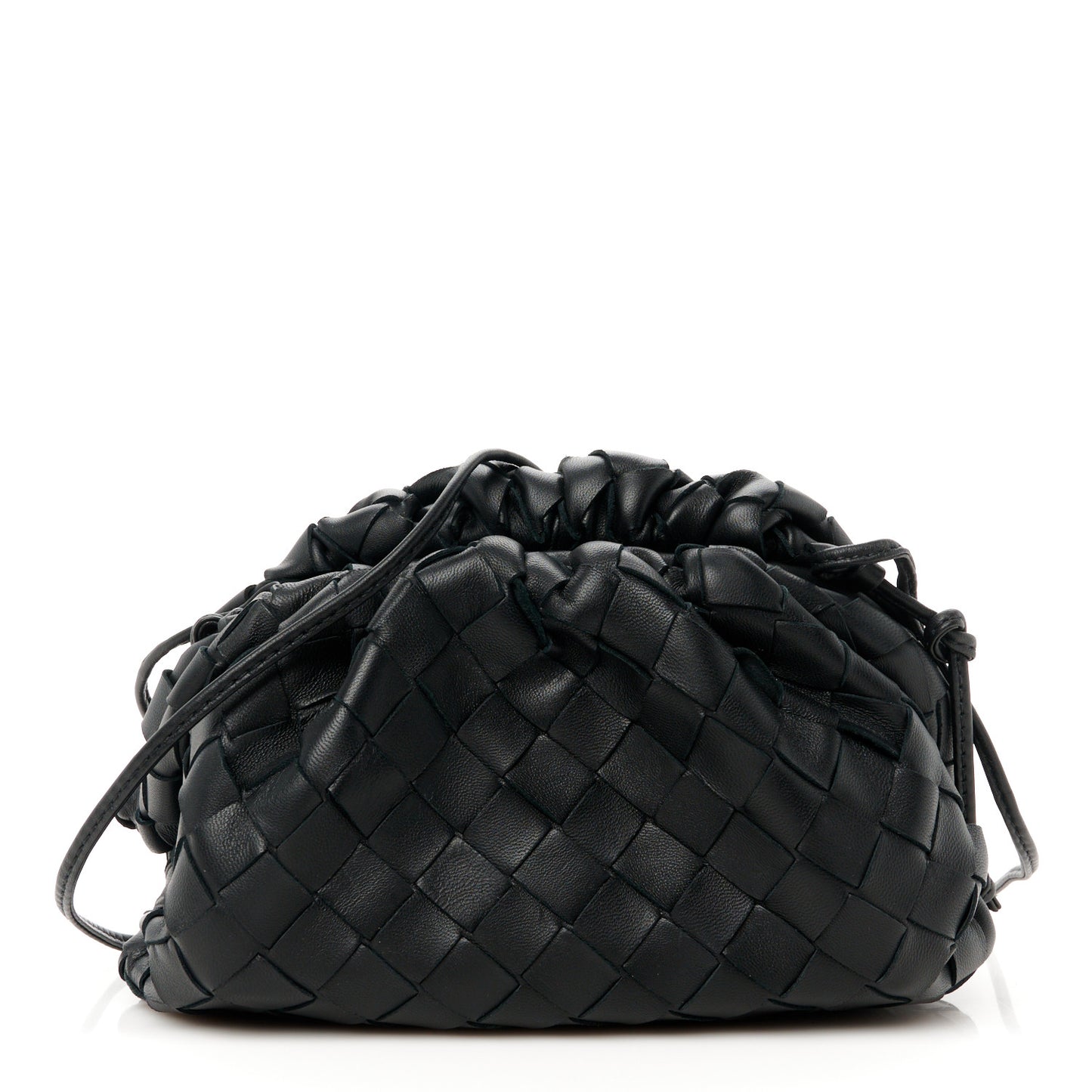 Nappa Intrecciato The Mini Pouch Black