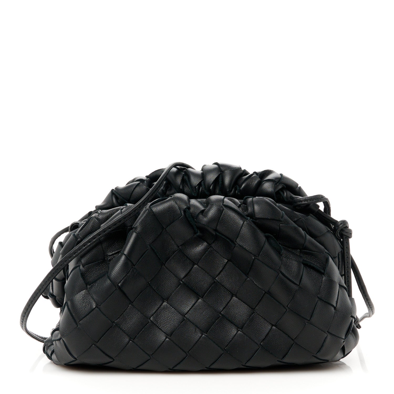Bottega Veneta Nappa Intrecciato The Mini Pouch Black 1 of 11