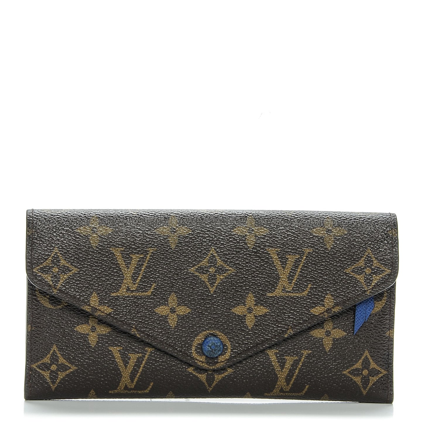 Monogram Josephine Wallet Blue