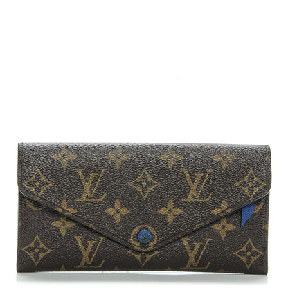 Louis Vuitton Monogram Josephine Wallet Blue 1 of 7