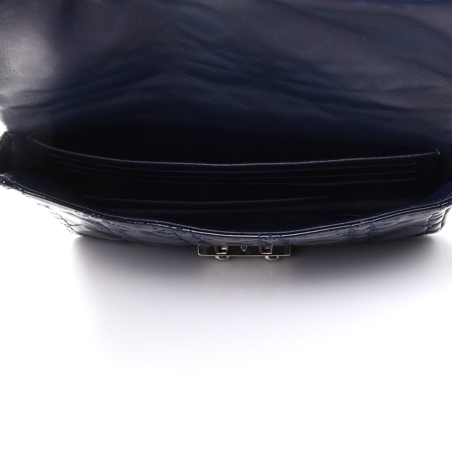Patent Cannage New Lock Pouch Navy Blue